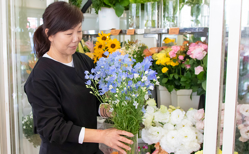 鮮度抜群のお花